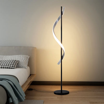 Đèn mặt đất xoắn ốc thời trang cho nhà khách sạn Phòng khách văn phòng