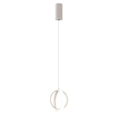 Đèn treo LED hiện đại vòng dây chuyền đèn chùm ánh sáng trong nhà kim loại công nghiệp vòng