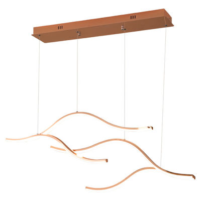 Modern Minimalist Creative Linear Long Strip Dining Room Chandelier Cho Nhà hàng