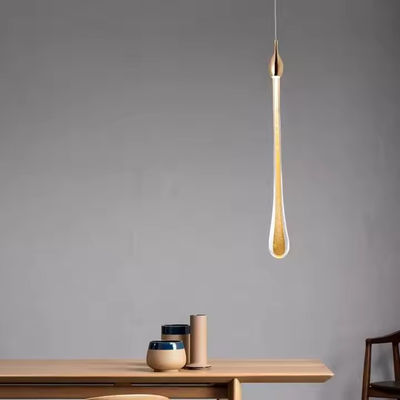 Đèn đèn LED sang trọng Đèn đèn thủy tinh Đèn đèn giọt nước Phòng ngủ hiện đại đơn giản Bar trang trí Đèn đèn lồng Đèn treo Đèn treo
