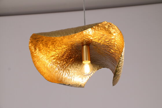 Thiết kế hiện đại trang trí nội thất phòng khách Phòng ăn Đồng LED đèn chùm Đèn treo