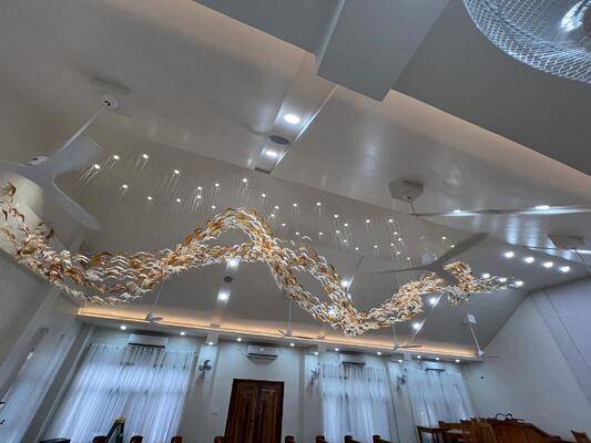 Đèn đèn chùm hiện đại Nhà Phòng ăn Đèn đèn chùm phong cách đương đại